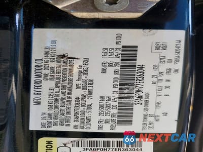 Zdjęcie 12 z 12 samochodu: 2014 FORD FUSION SE VIN:3FA6P0H77ER363044 - miniatura
