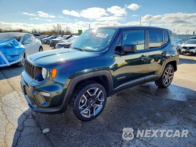2021 JEEP RENEGADE SPORT ZACNJDAB3MPN07739 - główne zdjęcie licytacji z USA - miniatura