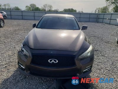 Piąte zdjęcie samochodu w środku: 2014 INFINITI Q50 PREMIUM VIN:JN1BV7AR3EM693875 - miniatura