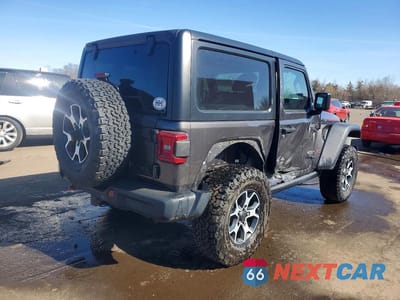 Trzecie zdjęcie samochodu z tyłu: 2020 JEEP WRANGLER RUBICON VIN:1C4HJXCGXLW106362 - miniatura