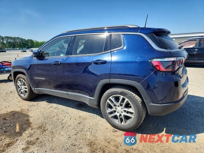 Drugie zdjęcie samochodu z przodu: 2020 JEEP COMPASS LATITUDE VIN:3C4NJCBB4LT257060 - miniatura