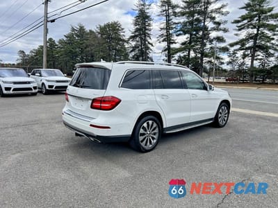 Czwarte zdjęcie samochodu z boku: 2019 MERCEDES-BENZ GLS 450 4MATIC VIN:4JGDF6EE6KB226666 - miniatura