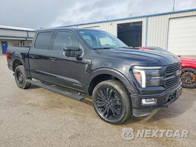 Czwarte zdjęcie samochodu z boku: 2025 FORD F150 PLATINUM VIN:1FTFW7LD1SFA55735 - miniatura