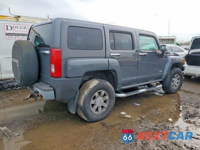 Trzecie zdjęcie samochodu z tyłu: 2009 HUMMER H3 VIN:5GTEN13E298153894 - miniatura