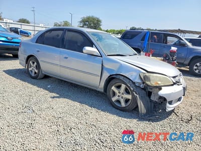 Czwarte zdjęcie samochodu z boku: 2004 HONDA CIVIC EX VIN:2HGES26794H545925 - miniatura