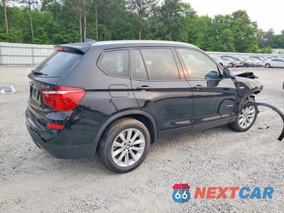 Trzecie zdjęcie samochodu z tyłu: 2017 BMW X3 SDRIVE28I VIN:5UXWZ7C35H0V89197 - miniatura