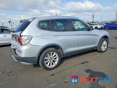 Trzecie zdjęcie samochodu z tyłu: 2013 BMW X3 XDRIVE28I VIN:5UXWX9C55D0A18616 - miniatura