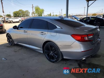 Drugie zdjęcie samochodu z przodu: 2019 HONDA ACCORD SPORT VIN:1HGCV1F33KA145490 - miniatura