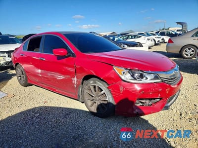 Czwarte zdjęcie samochodu z boku: 2017 HONDA ACCORD SPORT VIN:1HGCR2F54HA272706 - miniatura