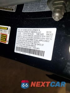 Zdjęcie 13 z 13 samochodu: 2025 HONDA ODYSSEY ELITE VIN:5FNRL6H90SB011010 - miniatura