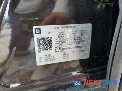 Zdjęcie 14 z 14 samochodu: 2018 BUICK ENCLAVE ESSENCE VIN:5GAERBKW5JJ150501 - miniatura