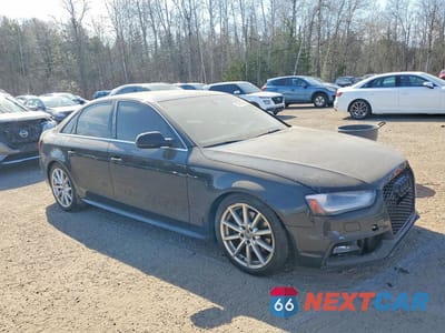 Czwarte zdjęcie samochodu z boku: 2015 AUDI A4 PREMIUM PLUS VIN:WAUFFCFL9FN041554 - miniatura