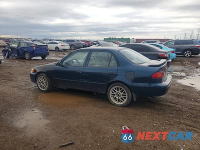 Drugie zdjęcie samochodu z przodu: 2000 TOYOTA COROLLA VE VIN:1NXBR12E9YZ319670 - miniatura