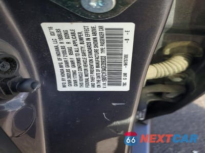 Zdjęcie 12 z 12 samochodu: 2016 HONDA CIVIC EX VIN:19XFC1F34GE209333 - miniatura