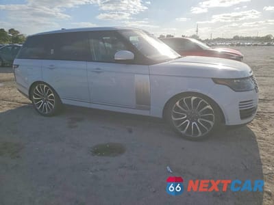 Czwarte zdjęcie samochodu z boku: 2019 LAND ROVER RANGE ROVER HSE VIN:SALGS2SV6KA541461 - miniatura
