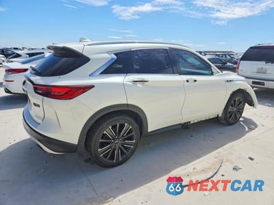 Trzecie zdjęcie samochodu z tyłu: 2022 INFINITI QX50 LUXE VIN:3PCAJ5BB6NF115000 - miniatura