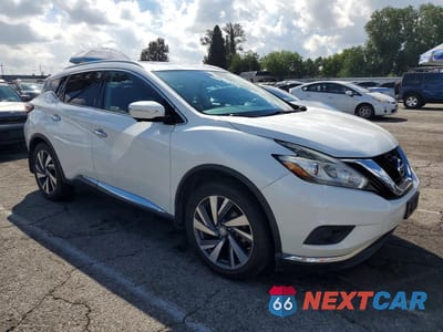 Czwarte zdjęcie samochodu z boku: 2015 NISSAN MURANO PLATINUM VIN:5N1AZ2MH3FN262933 - miniatura