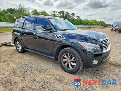 Czwarte zdjęcie samochodu z boku: 2014 INFINITI QX80 BASE VIN:JN8AZ2NF3E9552330 - miniatura