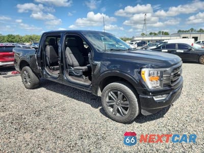Czwarte zdjęcie samochodu z boku: 2022 FORD F150 SUPERCREW VIN:1FTFW1E81NFC11936 - miniatura