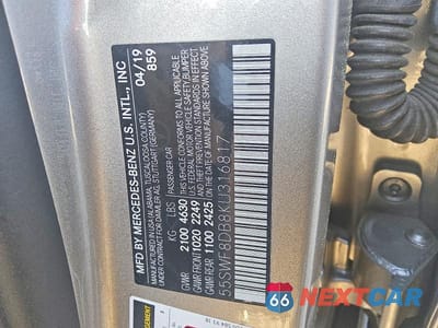 Zdjęcie 13 z 13 samochodu: 2019 MERCEDES-BENZ C 300 VIN:55SWF8DB8KU316817 - miniatura