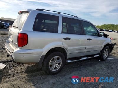 Trzecie zdjęcie samochodu z tyłu: 2005 HONDA PILOT EXL VIN:5FNYF18665B006894 - miniatura