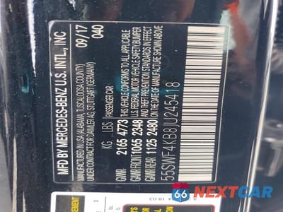 Zdjęcie 12 z 12 samochodu: 2018 MERCEDES-BENZ C 300 4MATIC VIN:55SWF4KB8JU245418 - miniatura
