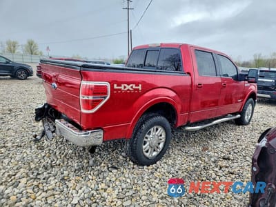 Trzecie zdjęcie samochodu z tyłu: 2011 FORD F150 SUPERCREW VIN:1FTFW1ET3BFD06563 - miniatura