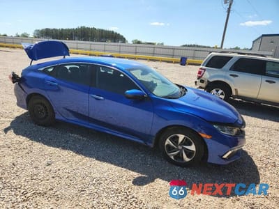 Czwarte zdjęcie samochodu z boku: 2021 HONDA CIVIC LX VIN:2HGFC2F6XMH542136 - miniatura