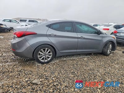 Trzecie zdjęcie samochodu z tyłu: 2014 HYUNDAI ELANTRA VIN:5NPDH4AE3EH484347 - miniatura