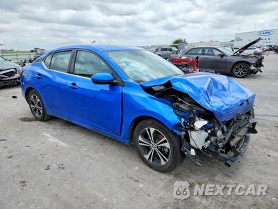 Czwarte zdjęcie samochodu z boku: 2022 NISSAN SENTRA SV VIN:3N1AB8CV0NY300982 - miniatura