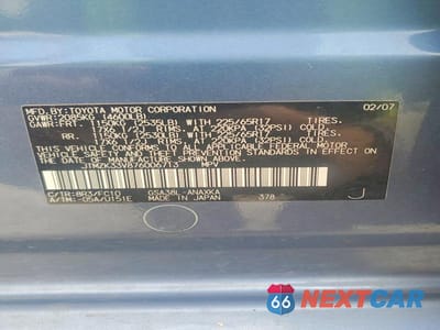 Zdjęcie 13 z 13 samochodu: 2007 TOYOTA RAV4 BASE VIN:JTMZK33V876006713 - miniatura