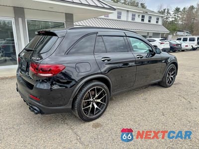 Czwarte zdjęcie samochodu z boku: 2022 MERCEDES-BENZ GLC 43 4MATIC AMG VIN:W1N0G6EB6NV369943 - miniatura