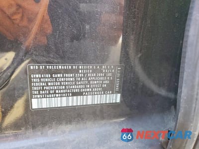 Zdjęcie 12 z 12 samochodu: 2015 VOLKSWAGEN GTI VIN:3VW5T7AU8FM010219 - miniatura