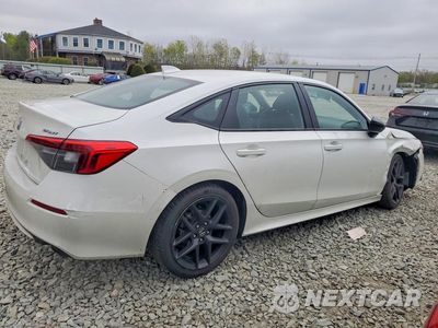 Trzecie zdjęcie samochodu z tyłu: 2023 HONDA CIVIC SPORT VIN:2HGFE2F54PH526066 - miniatura