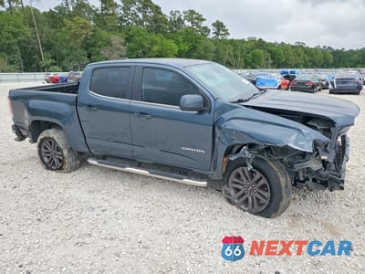 Czwarte zdjęcie samochodu z boku: 2019 GMC CANYON SLE VIN:1GTG5CEN2K1353813 - miniatura