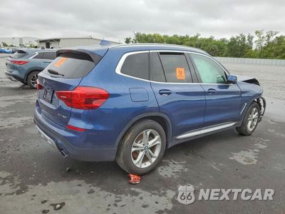Trzecie zdjęcie samochodu z tyłu: 2019 BMW X3 XDRIVE30I VIN:5UXTR9C50KLP77096 - miniatura