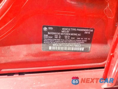 Zdjęcie 12 z 12 samochodu: 2014 BMW 320 I VIN:WBA3B1G5XENS78653 - miniatura