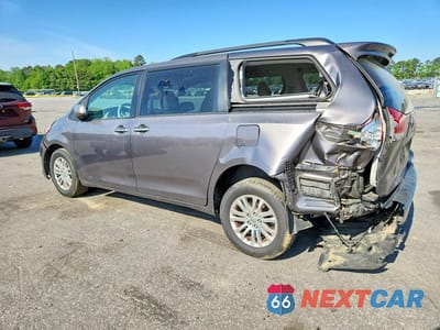 Drugie zdjęcie samochodu z przodu: 2014 TOYOTA SIENNA XLE 8-PASSENGER VIN:5TDYK3DC6ES518024 - miniatura