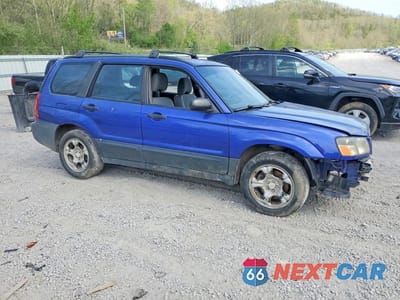 Czwarte zdjęcie samochodu z boku: 2003 SUBARU FORESTER 2.5X VIN:JF1SG63653H727301 - miniatura