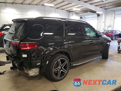 Trzecie zdjęcie samochodu z tyłu: 2024 MERCEDES-BENZ GLS 450 4MATIC VIN:4JGFF5KE4RB048564 - miniatura