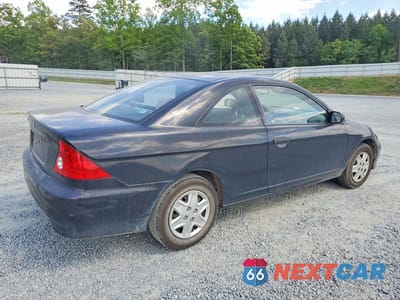 Trzecie zdjęcie samochodu z tyłu: 2005 HONDA CIVIC DX VP VIN:1HGEM22135L050586 - miniatura