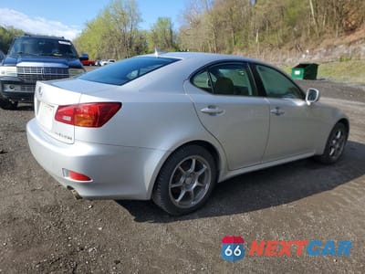 Trzecie zdjęcie samochodu z tyłu: 2007 LEXUS IS 250 VIN:JTHCK262572009480 - miniatura