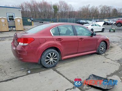 Trzecie zdjęcie samochodu z tyłu: 2010 SUBARU LEGACY 2.5I VIN:4S3BMBA62A3214810 - miniatura