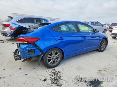 Trzecie zdjęcie samochodu z tyłu: 2017 HYUNDAI ELANTRA SE VIN:KMHD84LFXHU272024 - miniatura