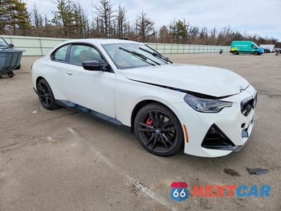 Czwarte zdjęcie samochodu z boku: 2024 BMW M240XI VIN:3MW53CM07R8E86752 - miniatura