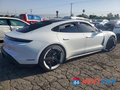 Trzecie zdjęcie samochodu z tyłu: 2021 PORSCHE TAYCAN 4S VIN:WP0AB2Y19MSA40873 - miniatura