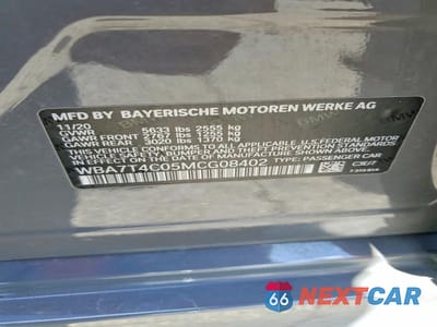 Zdjęcie 12 z 12 samochodu: 2021 BMW 740 XI VIN:WBA7T4C05MCG08402 - miniatura
