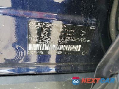 Zdjęcie 13 z 13 samochodu: 2021 TOYOTA RAV4 HYBRID XLE PREMIUM VIN:JTMB6RFV0MD011495 - miniatura