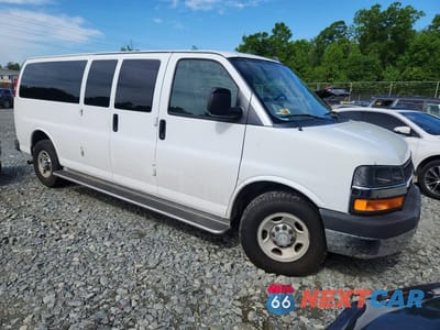 Czwarte zdjęcie samochodu z boku: 2016 CHEVROLET EXPRESS G3500 LT VIN:1GAZGPFG8G1289335 - miniatura