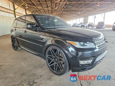 Czwarte zdjęcie samochodu z boku: 2017 LAND ROVER RANGE ROVER SPORT HSE VIN:SALWR2FVXHA147083 - miniatura
